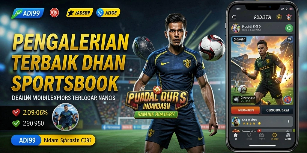 Tampilan gameplay mendebarkan dari aplikasi Sportsbook ADI99.