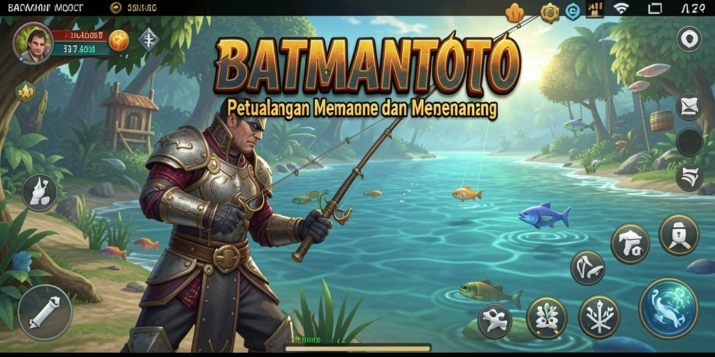Tampilan menarik dari gameplay BATMANTOTO yang penuh aksi memancing.