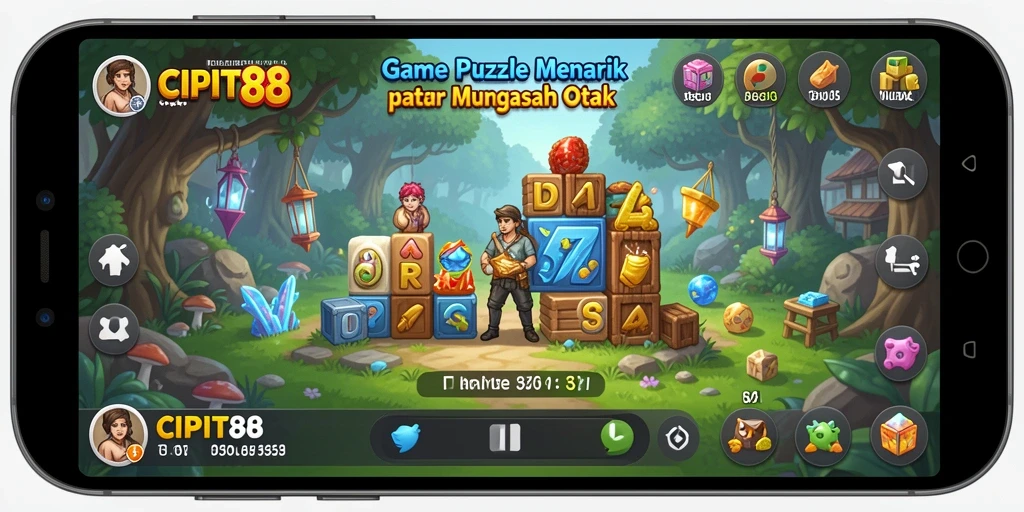 Gameplay menarik dari CIPIT88 dengan berbagai teka-teki menantang.