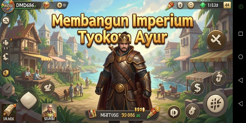 Tampilan gameplay Tycoon yang menarik dan interaktif.