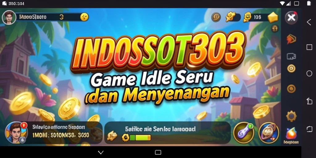 Tangkapan layar gameplay INDOSLOT303 menampilkan mesin slot yang menarik.