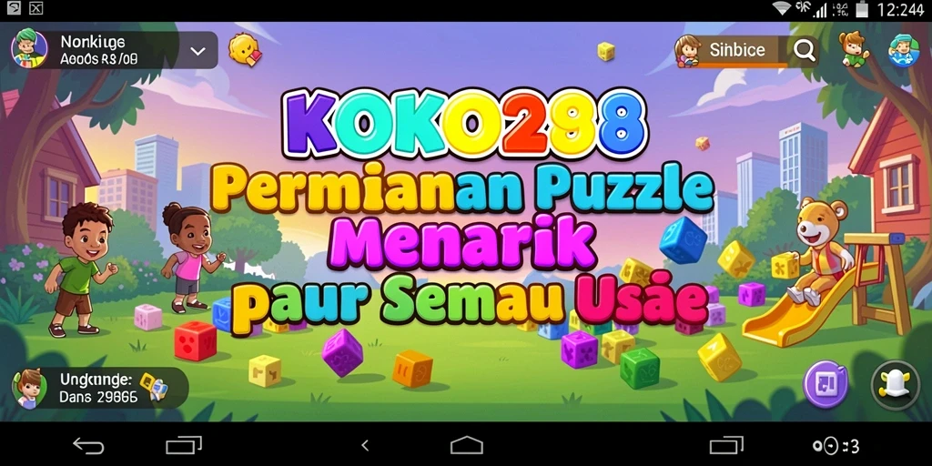 Screenshot KOKO288 menunjukkan pemain memecahkan teka-teki yang menarik.