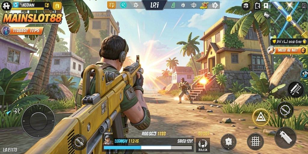 Tampilan gameplay seru dalam MAINSLOT88 yang menantang.