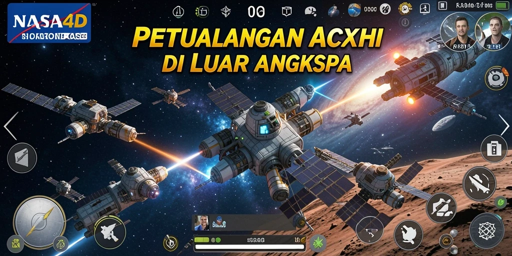 Screenshot gameplay <strong>NASA4D</strong> menampilkan aksi seru dan grafis menawan.