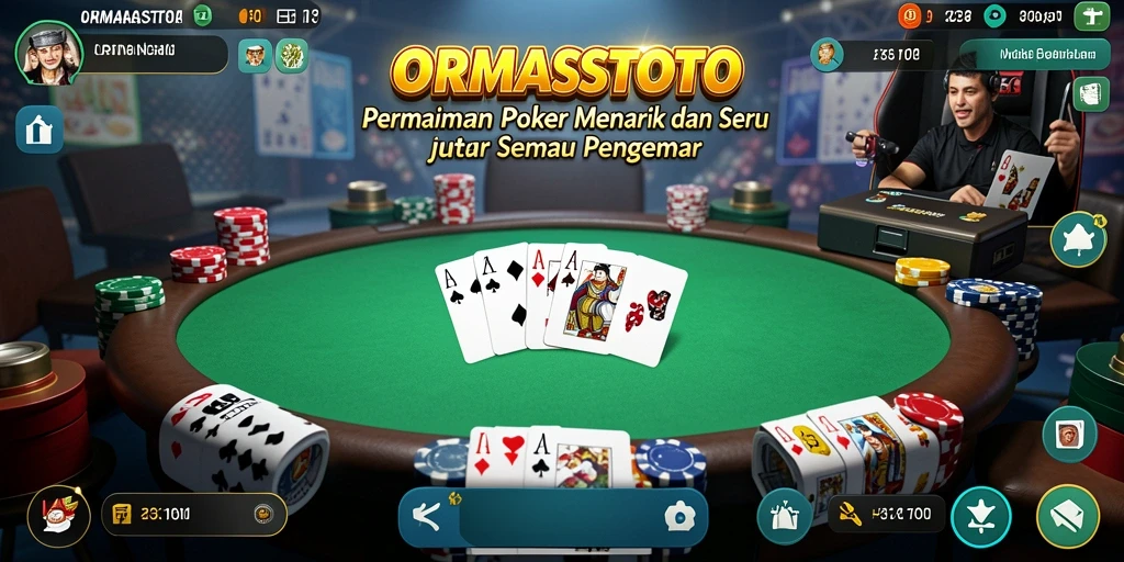 Tampilan gameplay ORMASSTOTO yang menarik dan interaktif.