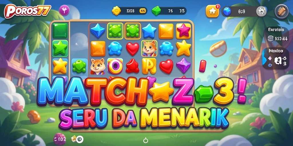 Tampilan menarik dari gameplay <strong>POROS77</strong> yang penuh warna.