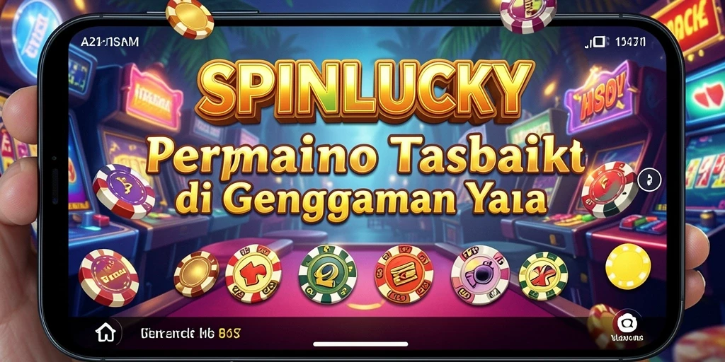 Screenshot gameplay SPINLUCKY yang menampilkan momen seru di kasino.